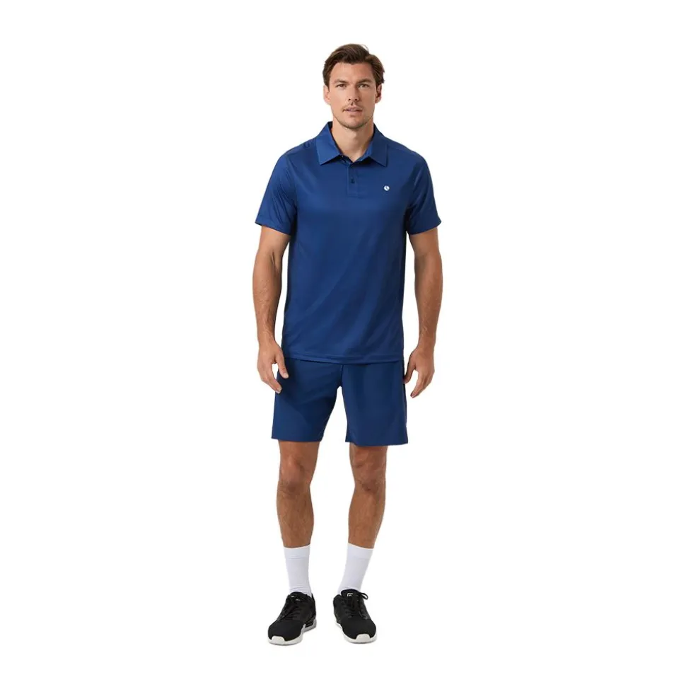 Ace Mesh Panel Polo Shirt Herr