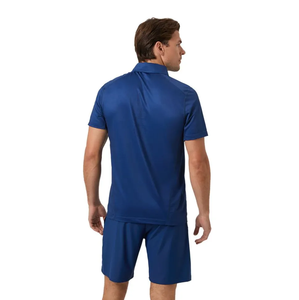 Ace Mesh Panel Polo Shirt Herr