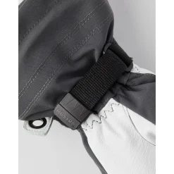 Army Leather Heli Ski Mitt Junior