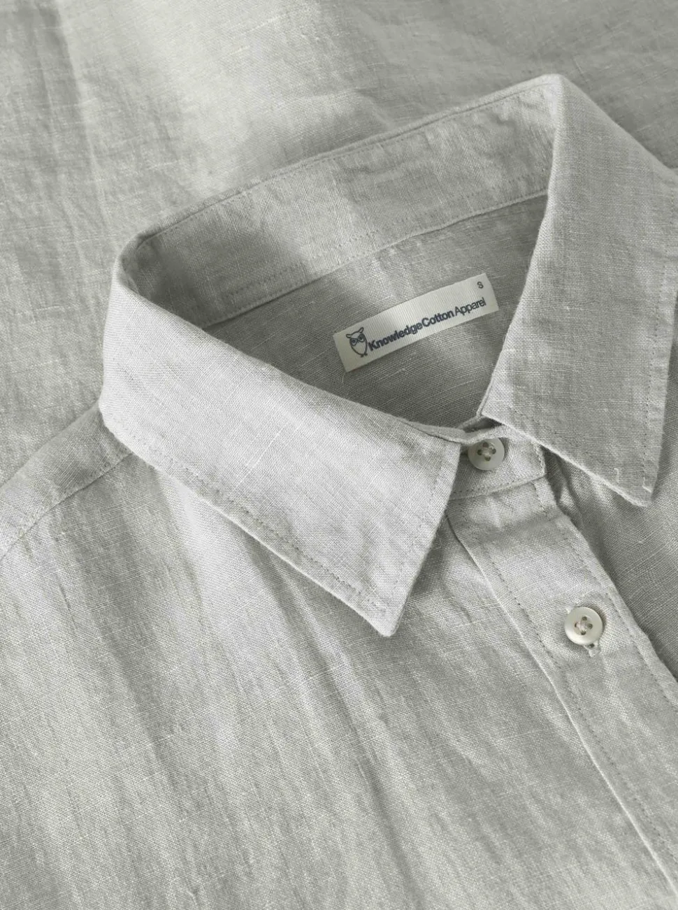 ASTER fold up short sleeve linen shirt Dam