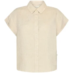 Aster Fold Up Short Sleeve Linen Shirt Dam