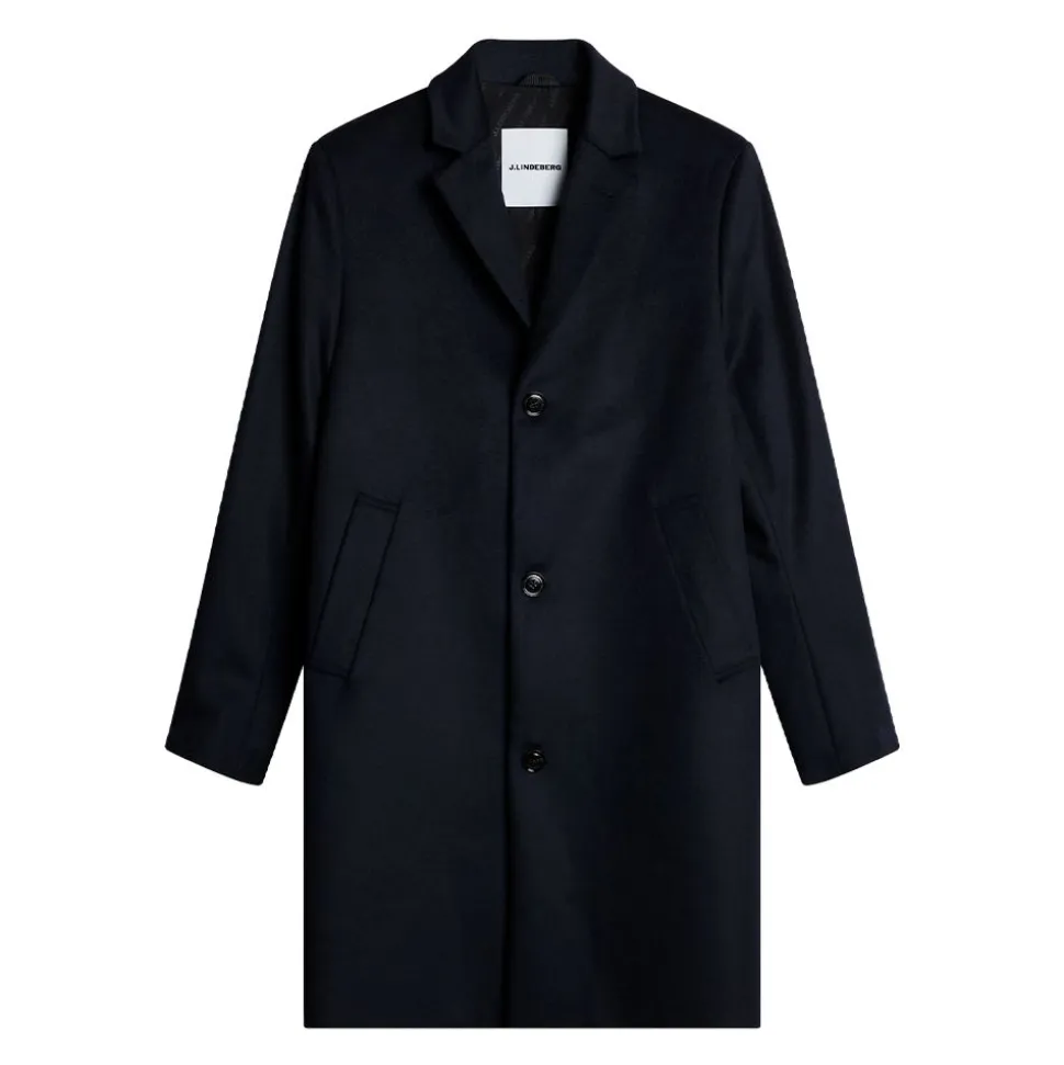 August Melton Cashmere Coat herr