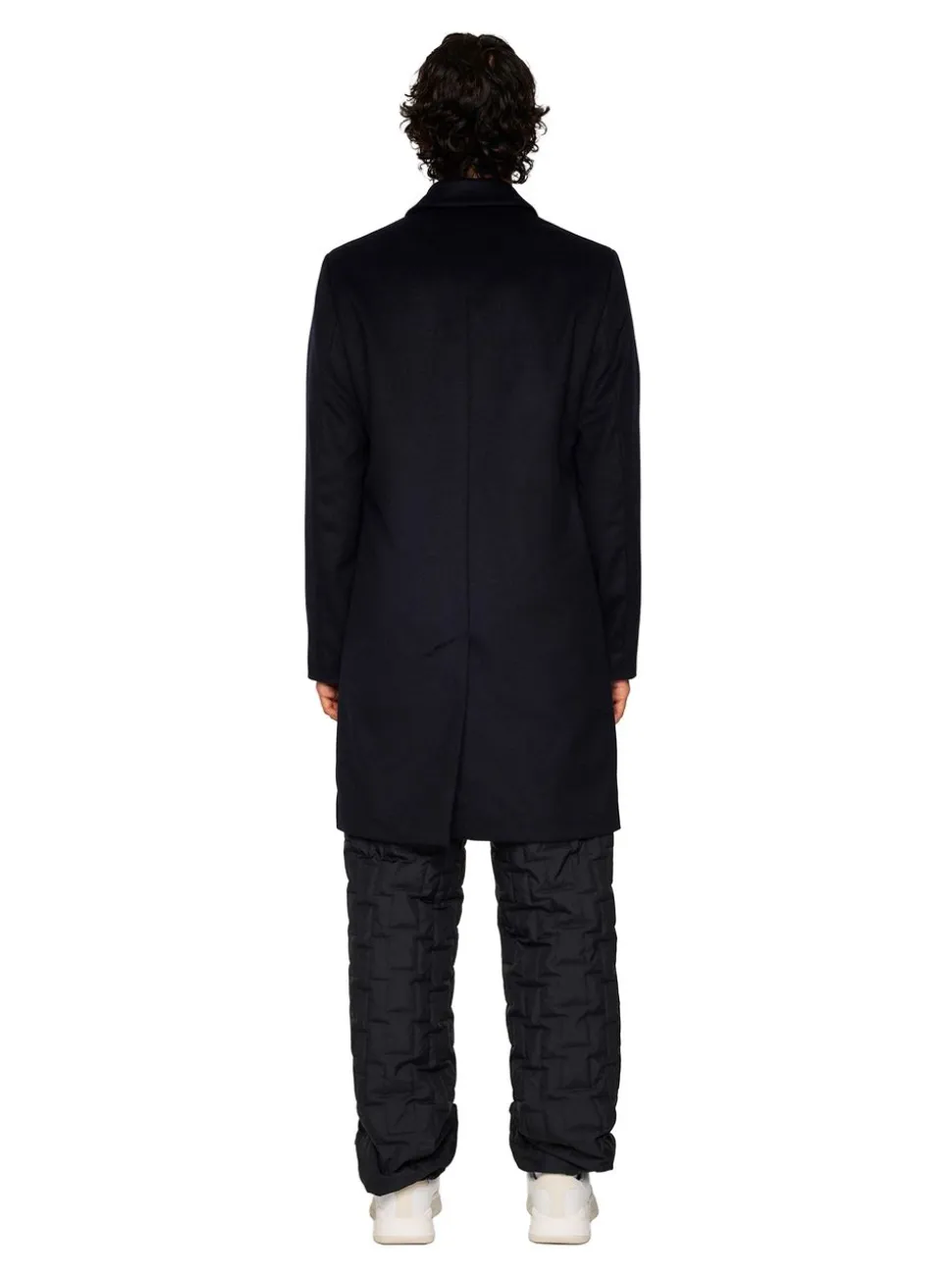 August Melton Cashmere Coat herr