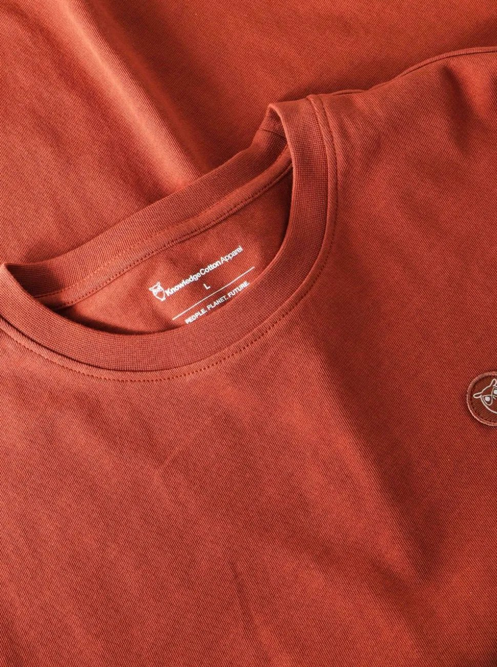 Badge tee - GOTS/Vegan Herr