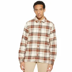 Big Checked Heavy Flannel Overshirt Herr