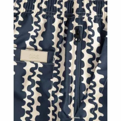 Blue Scribble Swim Shorts Herr