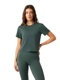 BORG CROPPED T-SHIRT DAM
