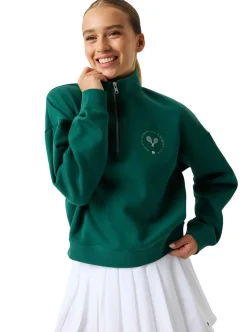 BORG HALFZIP SWEATSHIRT DAM