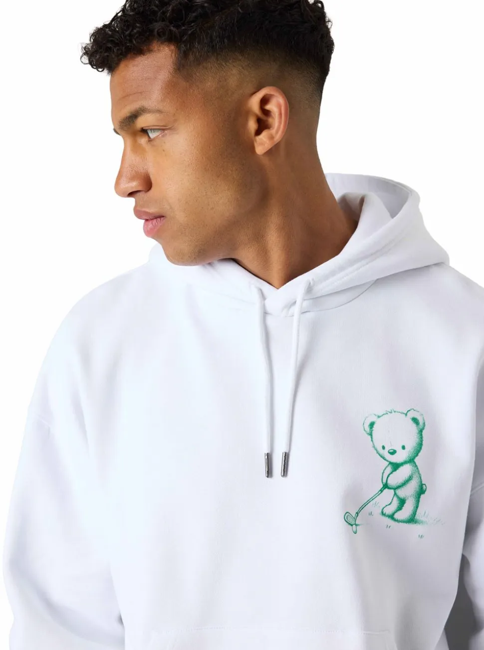 BORG OVERSIZED HOODIE HERR