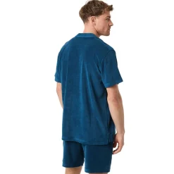 Borg Toweling Pool Shirt Herr