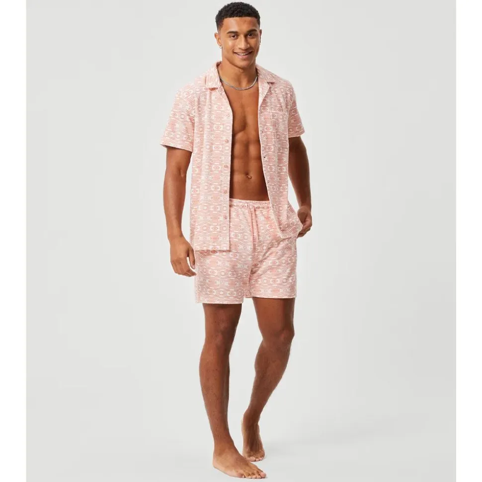 Borg Toweling Pool Shorts Herr