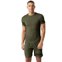 Borg T-shirt Herr