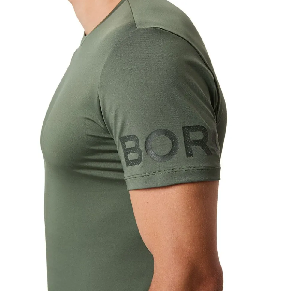Borg T-shirt Herr
