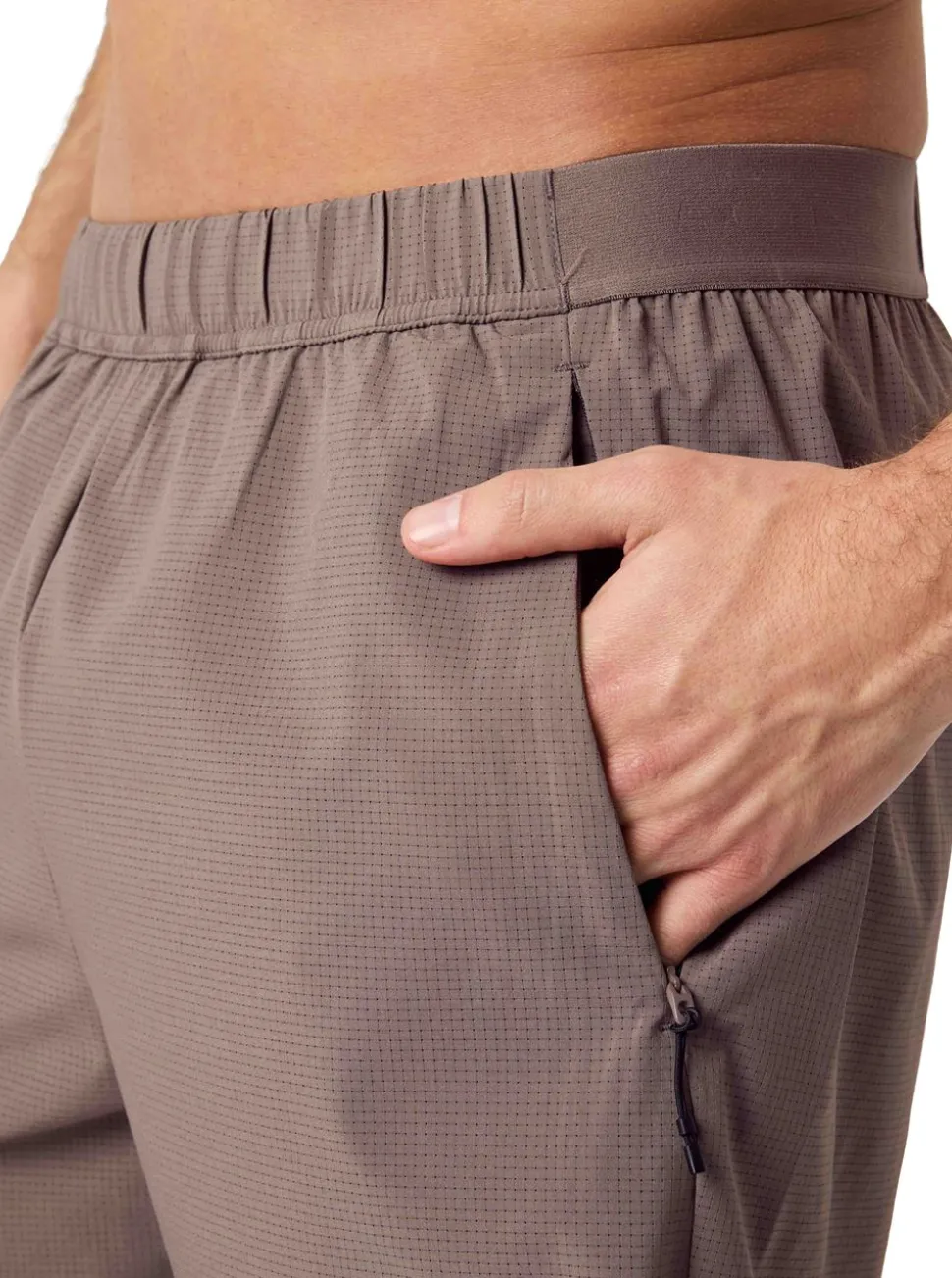 BORG ZIP SHORTS HERR