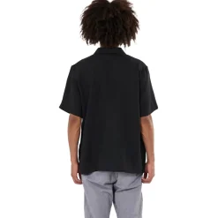 Box Fit Short Sleeved Linen Shirt Herr