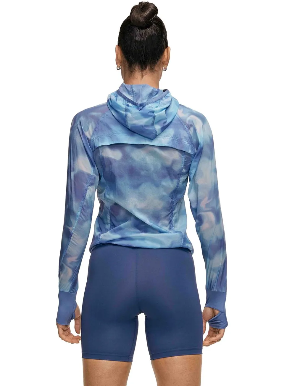 Breeze Printed Running Jacket Dam