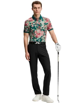 Bridger Tour Print Polo Herr