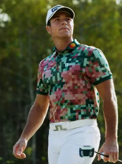 Bridger Tour Print Polo Herr