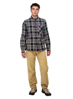 BUTTON DOWN LIGHT FLANNEL SHIRT HERR