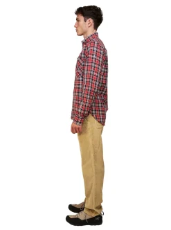 BUTTON DOWN LIGHT FLANNEL SHIRT HERR
