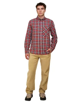BUTTON DOWN LIGHT FLANNEL SHIRT HERR