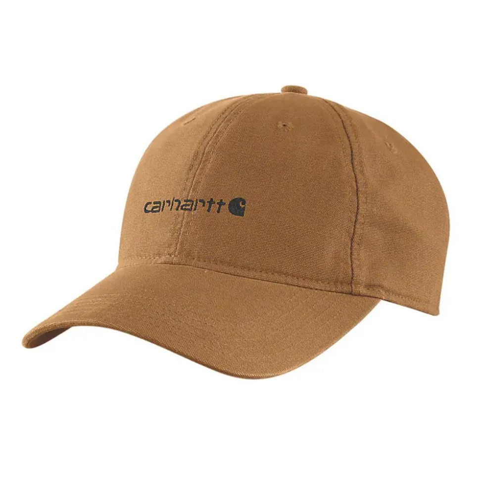 Canvas Embroidered Graphic Cap
