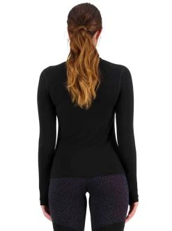 Cascade Merino Base Layer Mock Neck Long Sleeve Dam