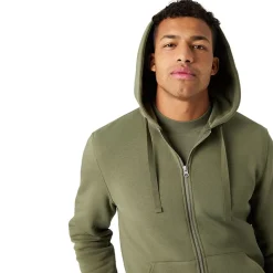 CENTRE ZIP HOODIE herr
