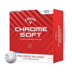 Chrome Soft Triple Track 4 Dozen Golf Balls