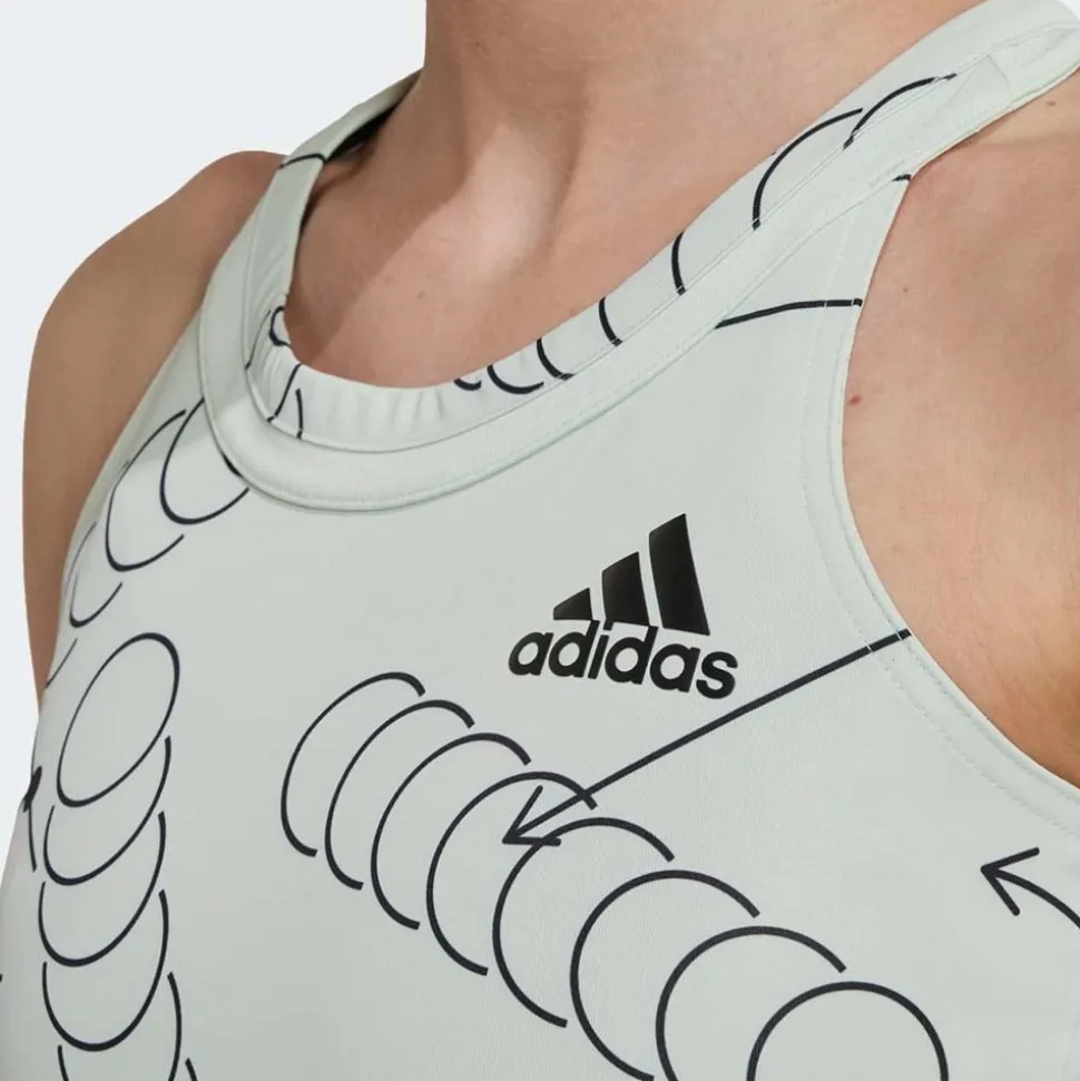 Club Tennis Graphic Tank Top Dam
