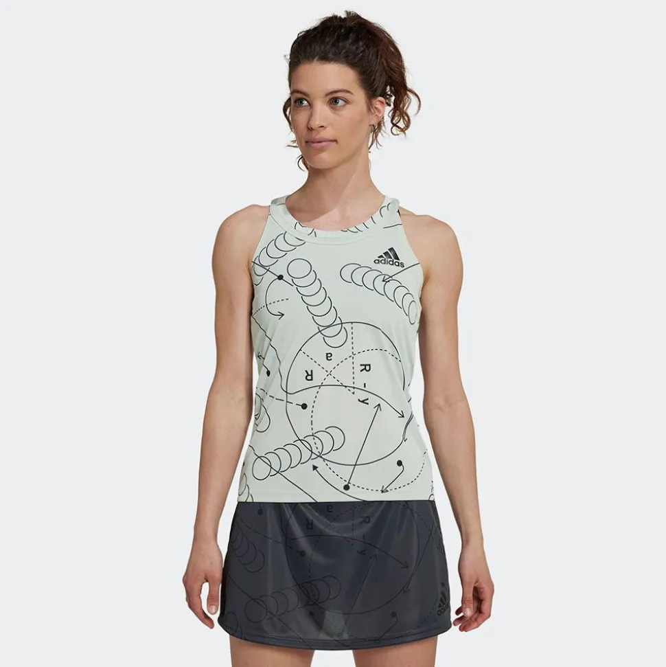 Club Tennis Graphic Tank Top Dam