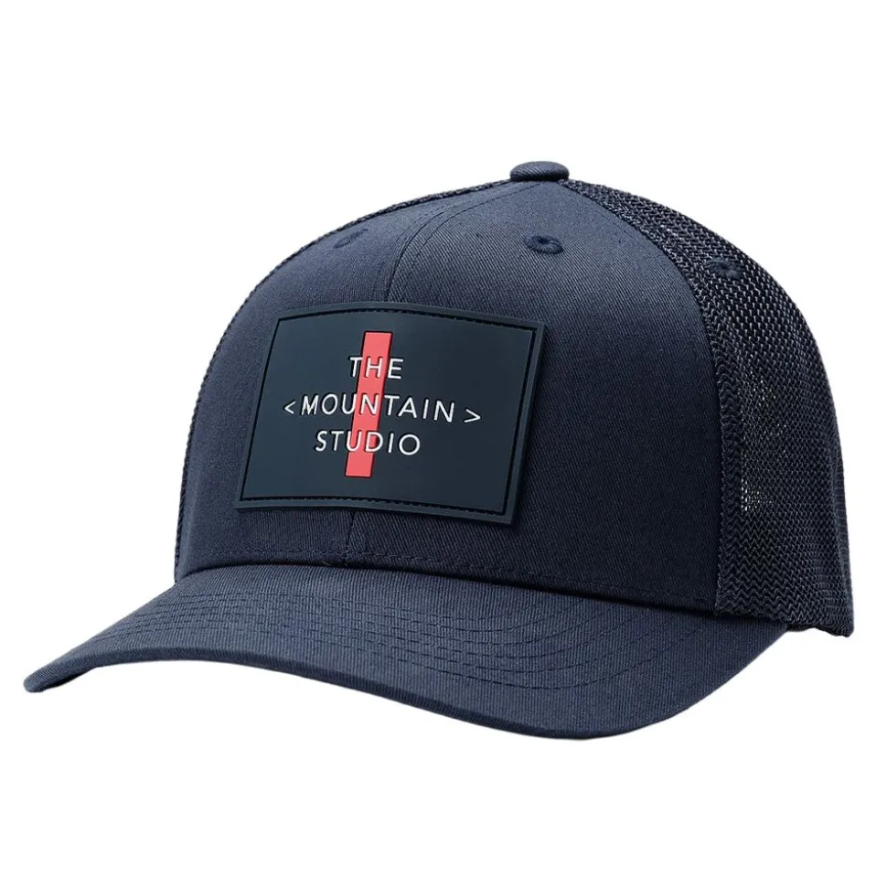 C-7 MESH CROSS LOGO CAP