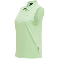 Comfort Zip Seeveless Polo Dam