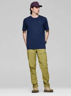 /29 cotton activity embroidery T-shirt Herr
