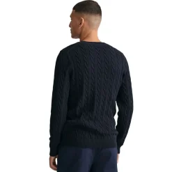 Cotton Cable Crew Neck Herr