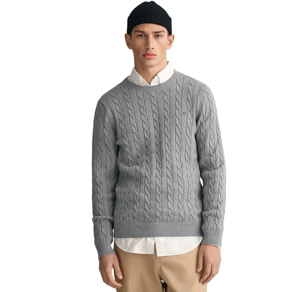 Cotton Cable Knit Herr