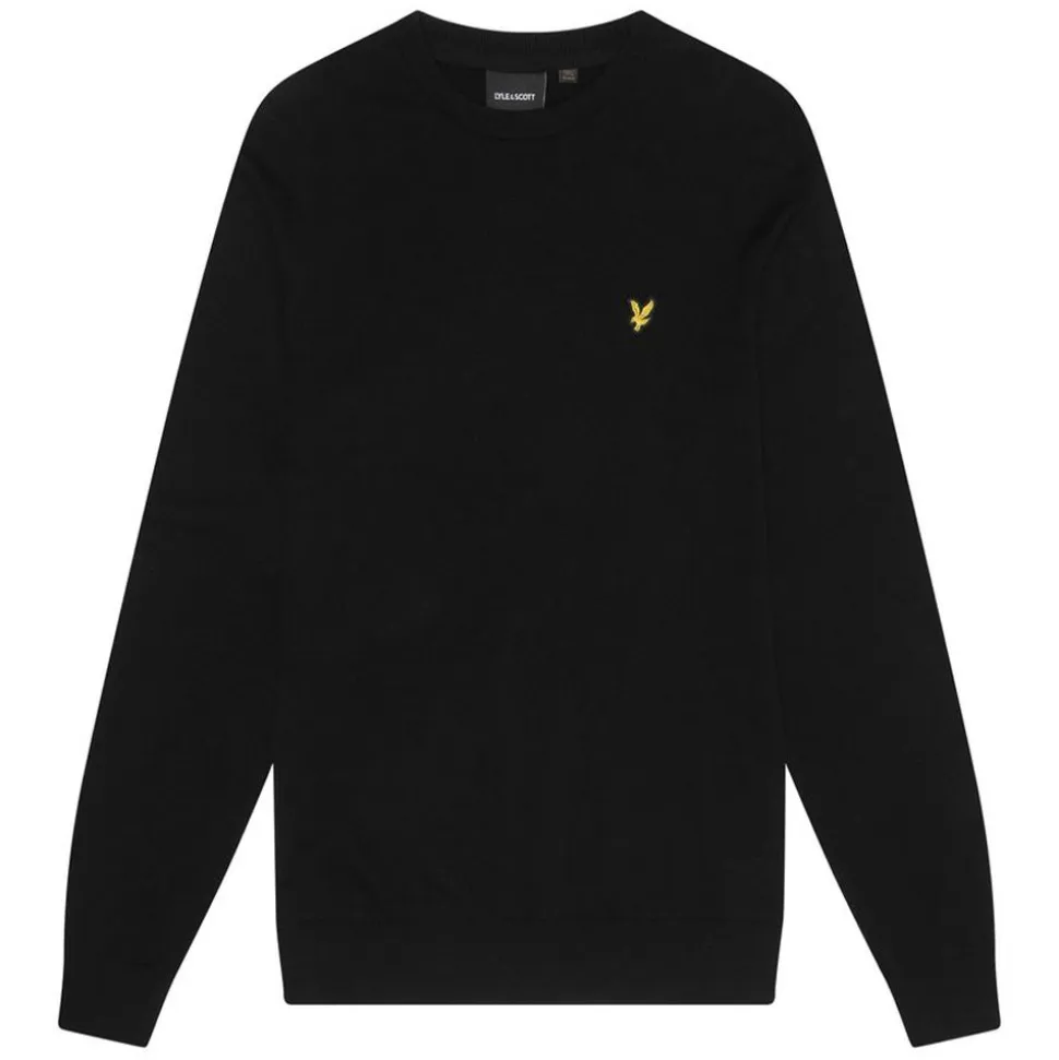 Cotton Crew Neck Jumper Herr