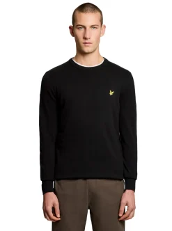 Cotton Crew Neck Jumper Herr