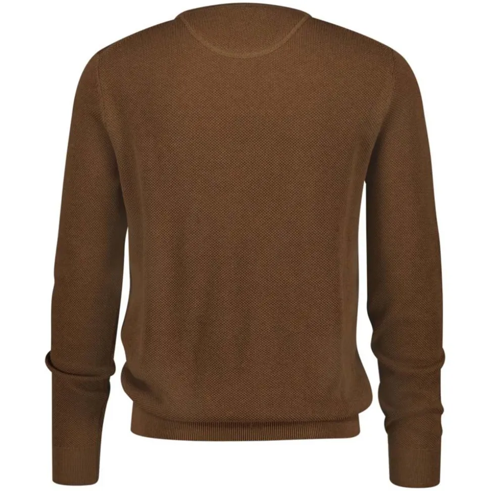 Cotton Pique Crew Neck Herr