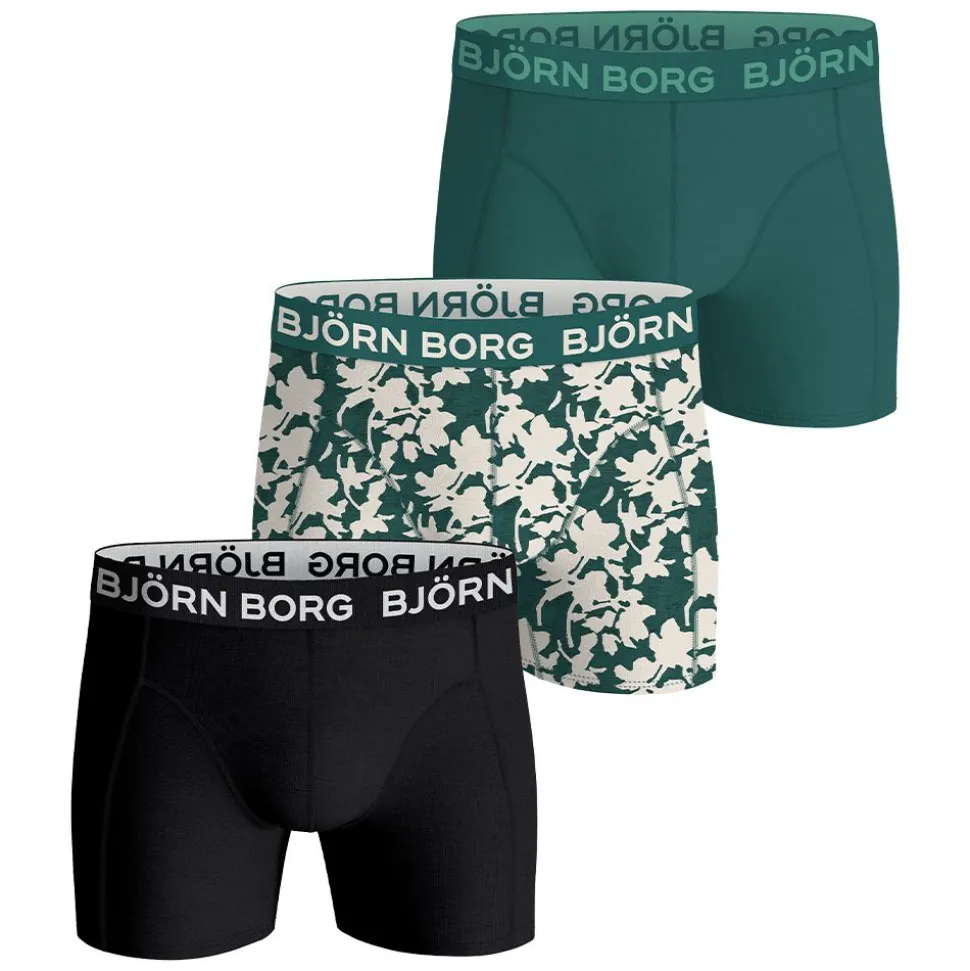 COTTON STRETCH BOXER 3-PACK HERR