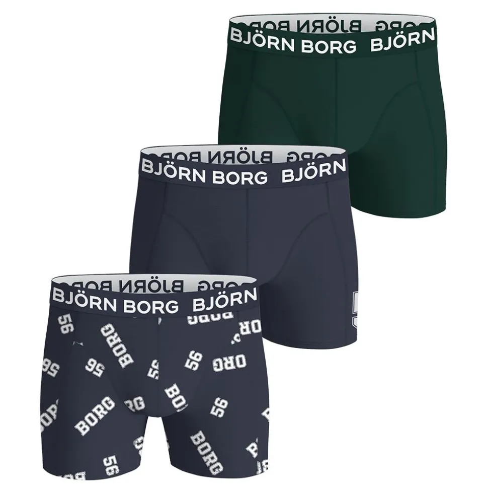 COTTON STRETCH 56 BOXER 3-PACK HERR