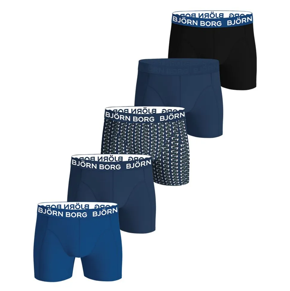 Cotton Stretch Boxer 5-Pack Herr