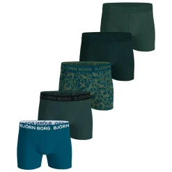 COTTON STRETCH BOXER 5p herr