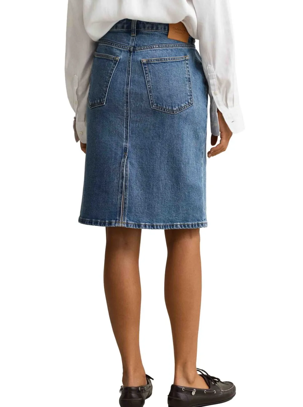 DENIM PENCIL SKIRT DAM