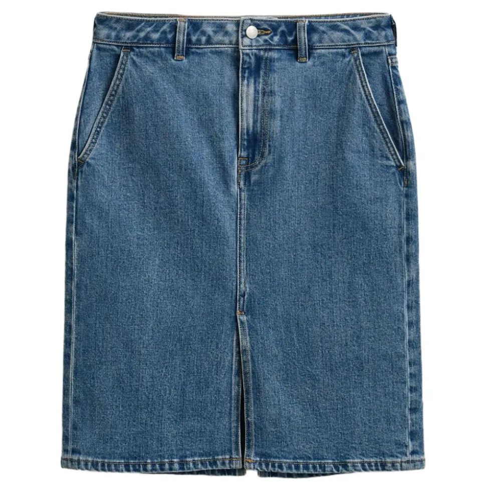 DENIM PENCIL SKIRT DAM