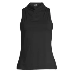 Drapy Funnel Neck Top Dam