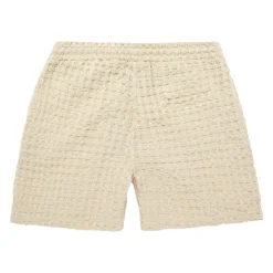 Ecru Porto Waffle Shorts Herr