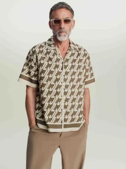 Ellis Border Resort Shirt Herr