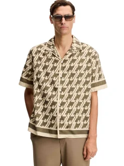 Ellis Border Resort Shirt Herr