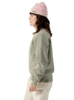 Emblem Fleece Crew Dam